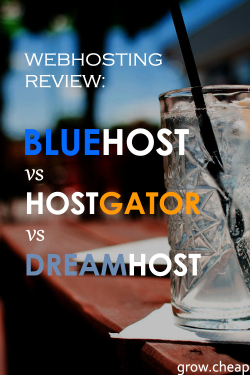 BlueHost Vs HostGator Vs DreamHost [Webhosting Review] #BlueHost #HostGator #DreamHost #WebHosting