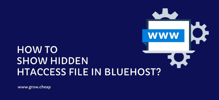 How To Fix Hidden HTaccess file in BlueHost? #HTaccess #BlueHost