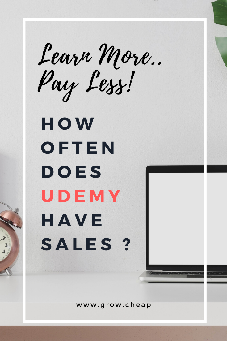 How Often Does Udemy Have Sales (Answered)