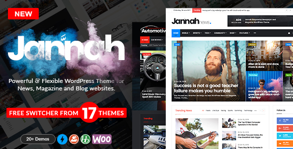 Jannah WordPress Themes With RTL Support