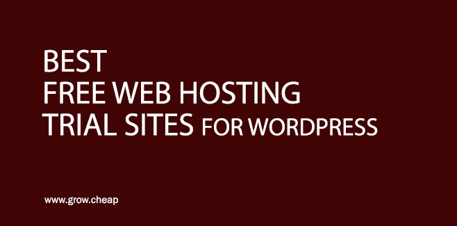 Best Free Web Hosting Trial Sites (No Credit Card) #WebHosting #Trial #WordPress #NoCreditCard