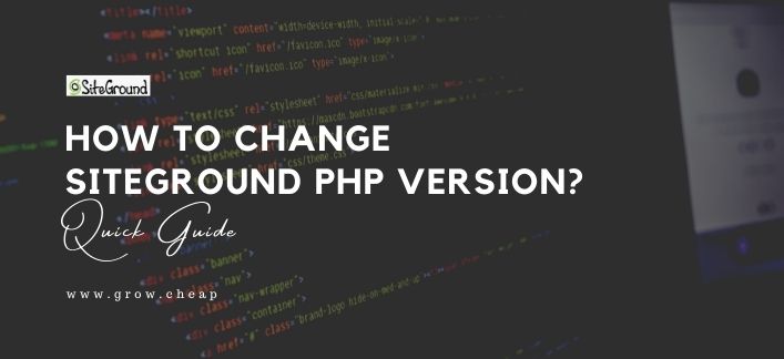 How To Change SiteGround PHP Version? (Quick)